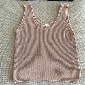 Reformation knit tank top